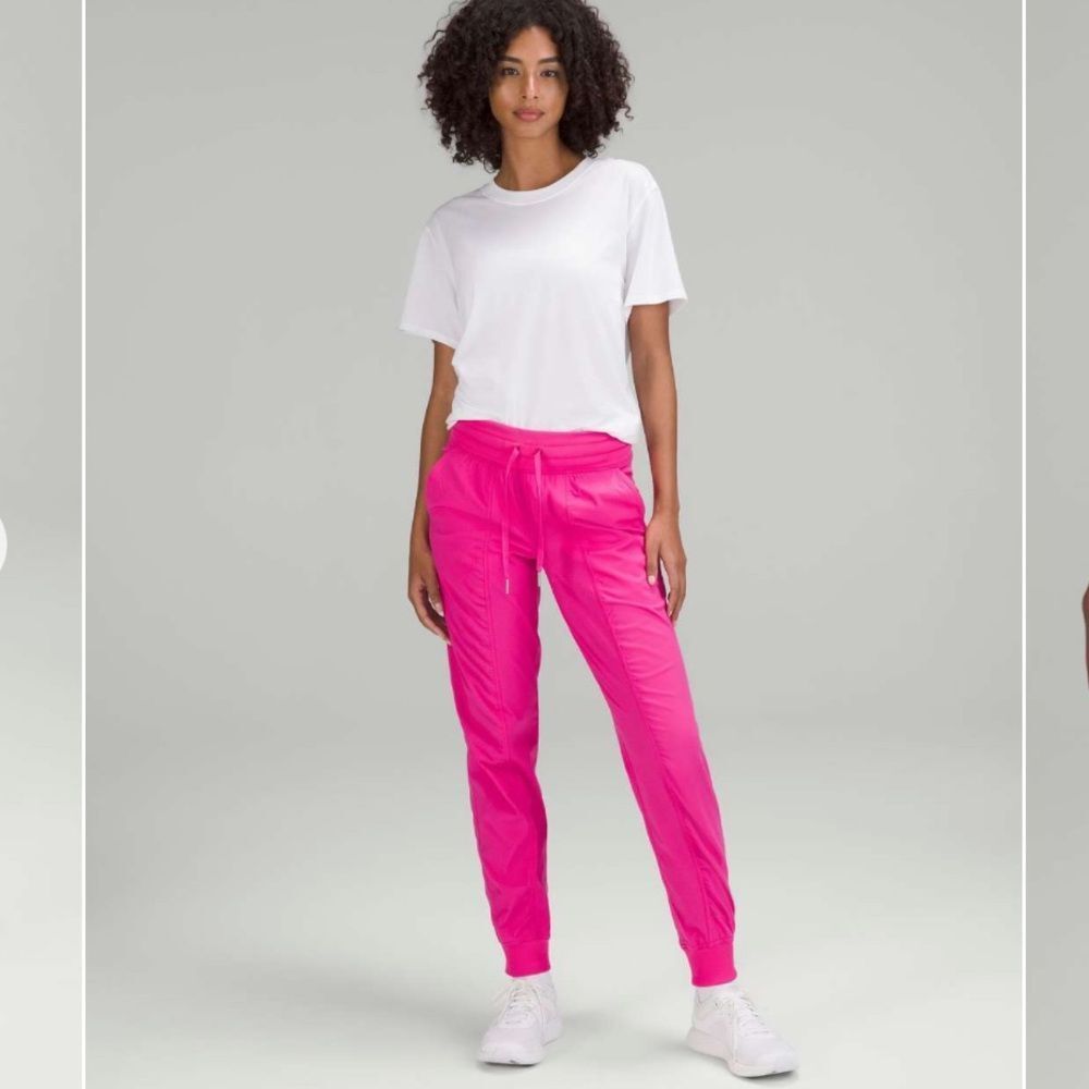 Women's Pink Jogger Pants